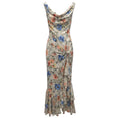 Load image into Gallery viewer, Cinq a Sept Ivory Multi Ciara Painted Garden Print Dress
