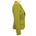 Load image into Gallery viewer, Cavalli Class RARE Vintage Lime Green Seamed Jacket with Gold Snake Button
