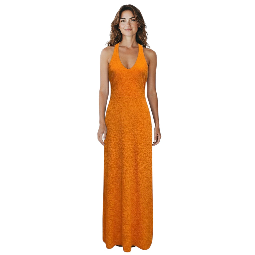 Camilla and Marc Dusty Orange Toledo Racer Back Dress