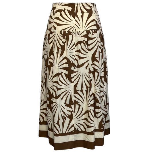 Cara Cara Beige / Brown Catalina Khaki Diya Midi Skirt