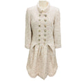 Load image into Gallery viewer, Chanel RARE White / Pink Multi Metallic Fantasy Tweed Coat
