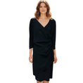 Load image into Gallery viewer, Chiara Boni La Petite Robe Black Charisse Nylon Stretch Cocktail Dress
