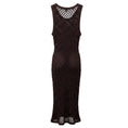 Load image into Gallery viewer, Diotima Brown Nightshade Emin Embellished Midi Dress
