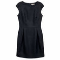 Load image into Gallery viewer, Dries Van Noten Black Sleeveless Jacquard Midi Dress
