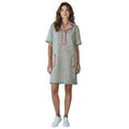 Load image into Gallery viewer, Etro Green / Pink Wool and Cotton Tweed Polo Dress
