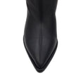Load image into Gallery viewer, Tabitha Simmons Black Trinity Knee-High 75 Nappa Leather Boots
