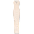 Load image into Gallery viewer, Rick Owens Natural Sleeveless V-Neck Cotton Maxi Dress
