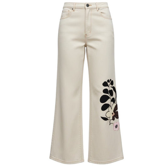 forte_forte Dune Beige Le Bouquet Pant