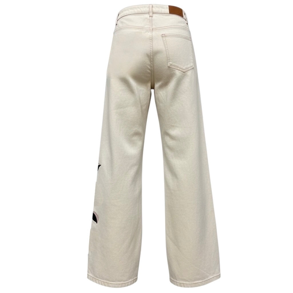 forte_forte Dune Beige Le Bouquet Pant