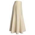Load image into Gallery viewer, Gabriela Hearst Ivory Wool and Silk Midi Skirt
