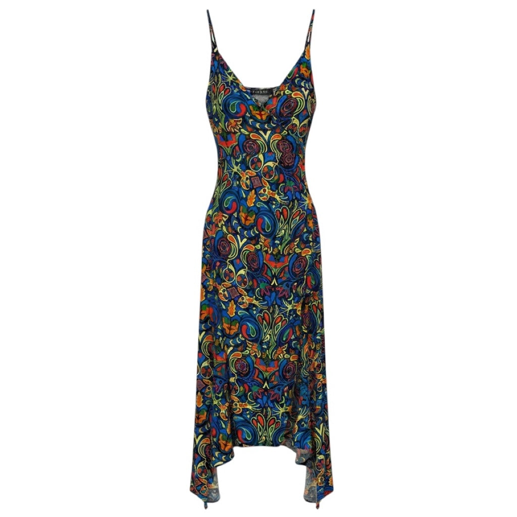 Haney Black Mayan Multi Olivia Dress