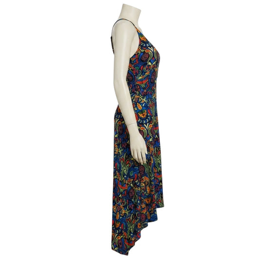 Haney Black Mayan Multi Olivia Dress