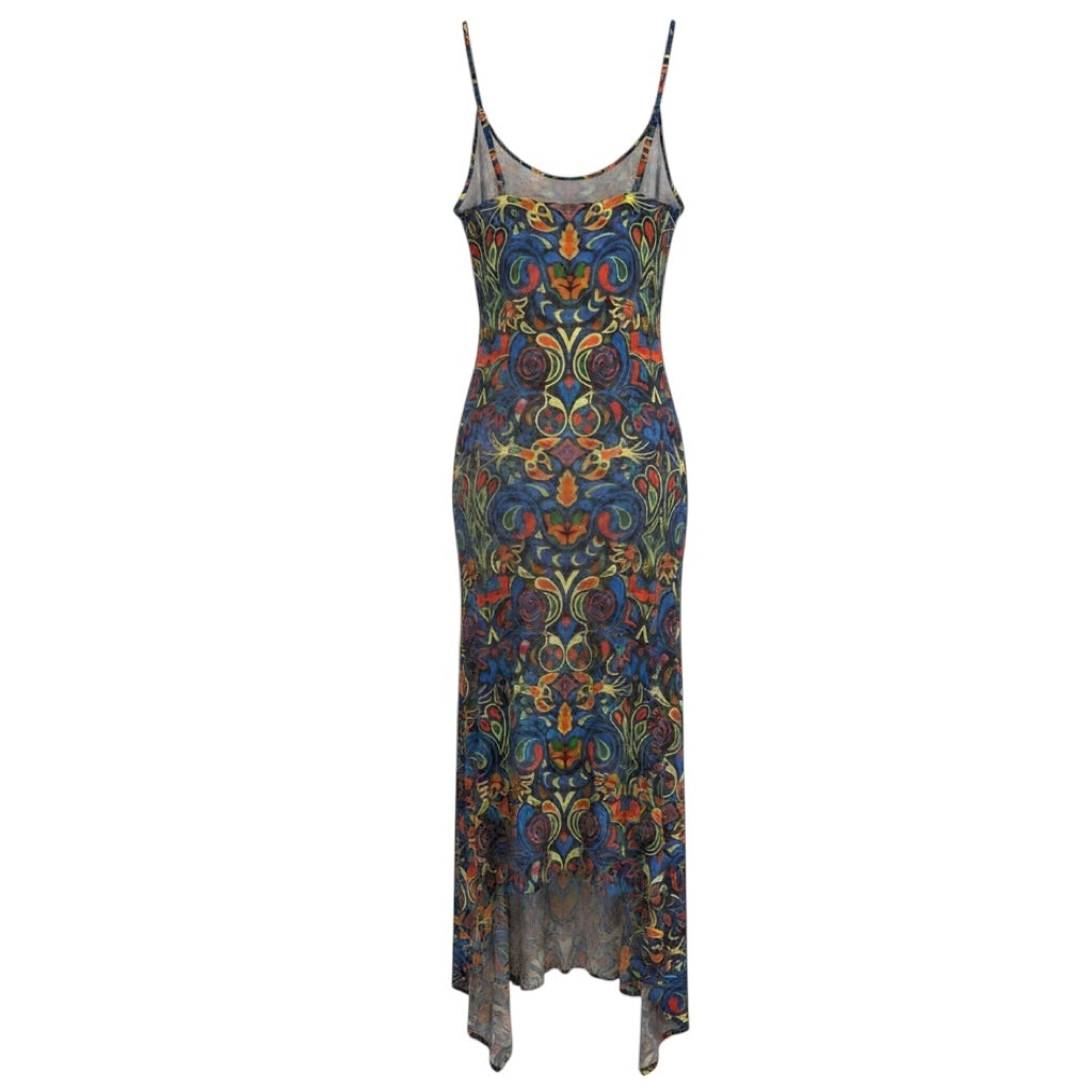 Haney Black Mayan Multi Olivia Dress