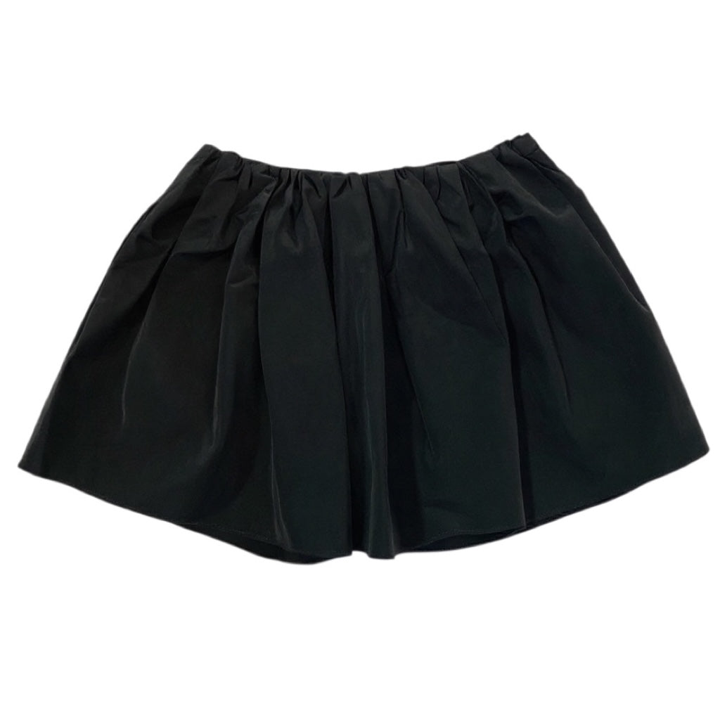 JW Anderson Black Gathered Skort