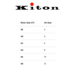 Load image into Gallery viewer, Kiton Navy Blue / White Grosgrain Stripe Trimmed Mid Length Cashmere Coat
