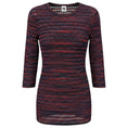 Load image into Gallery viewer, M Missoni Red / Purple / Black Multi Three Quarter Sleeved Knit Sweater
