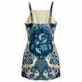 Load image into Gallery viewer, Mestiza Jardin Bleu Aniston Mini Dress
