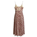 Load image into Gallery viewer, Nicholas Ivory / Brick Toledo Print Mireille Belted Pintuck Midi Dress
