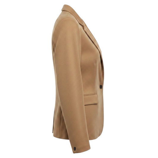 Rag & Bone Tan One Button Wool Jacket