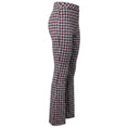Load image into Gallery viewer, Rosetta Getty Blue / Red Gingham Jacquard Flare Pant
