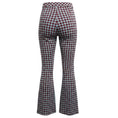 Load image into Gallery viewer, Rosetta Getty Blue / Red Gingham Jacquard Flare Pant
