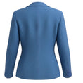 Load image into Gallery viewer, St. John Cerulean Blue Textured Knit Jacket
