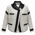 Load image into Gallery viewer, Sacai White / Black Summer Tweed Jacket
