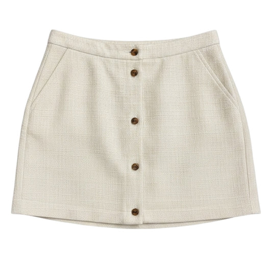 Blaze Milano Cream Missy Appaloosa Mini Skirt