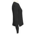 Load image into Gallery viewer, Loro Piana Black Baby Cashmere Long Sleeved Crewneck Pullover Sweater
