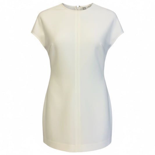 Toteme Macadamia Cap Sleeve Wool and Silk Top