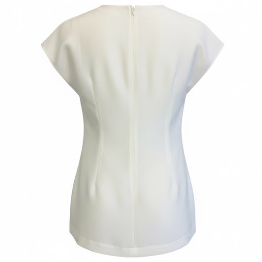 Toteme Macadamia Cap Sleeve Wool and Silk Top