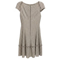 Load image into Gallery viewer, Talbot Runhof White / Pink / Black / Rose Gold Metallic Sequined Tweed Dress
