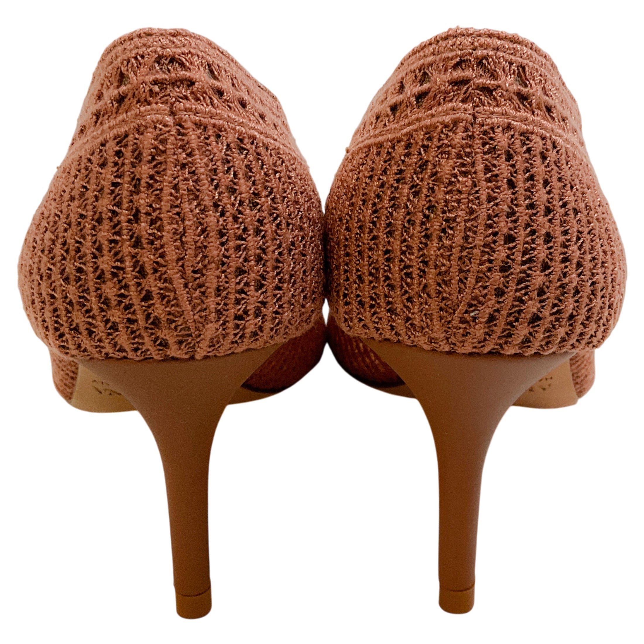 Arteana Tan Crochet Trieste 75 Pumps