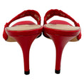 Load image into Gallery viewer, Arteana Red Crochet Lace Slide Mule Sandals

