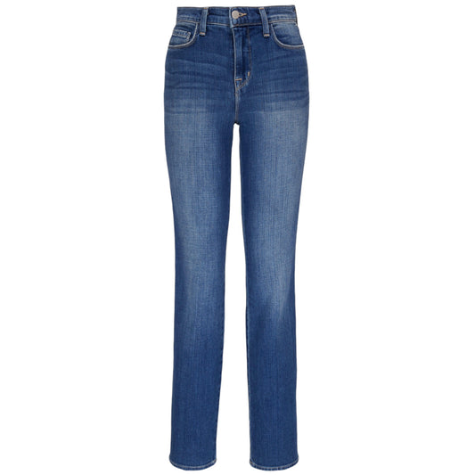 L'Agence Sequoia Dean Mid Rise Slim Straight Jeans
