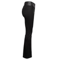 Load image into Gallery viewer, Walter Baker Black Lexie Stretch Leather Flare Pants
