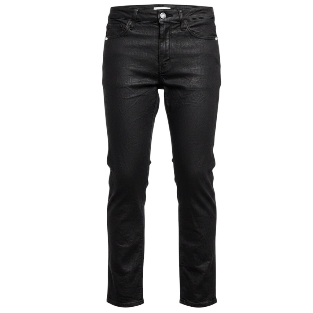 Zadig & Voltaire Black Phlame Crinkled Lamb Leather Pants