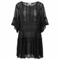 Load image into Gallery viewer, Zimmermann Black Sheer Silk and Lace Dress
