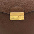 Load image into Gallery viewer, Prada Berlino Sound Brown Pebbled Leather Shoulder Bag
