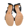 Load image into Gallery viewer, IRO Black Leather Mayami Silver Studded Sandals
