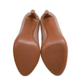 Load image into Gallery viewer, ALAÏA Nude Grommet Mary Jane Pumps
