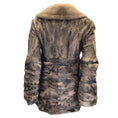 Load image into Gallery viewer, Zana Italy Taupe Mink Fur Collar Persian Lamb Fur Jacket
