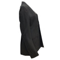 Load image into Gallery viewer, Rick Owens Black Single Button Tuxedo-style Blazer
