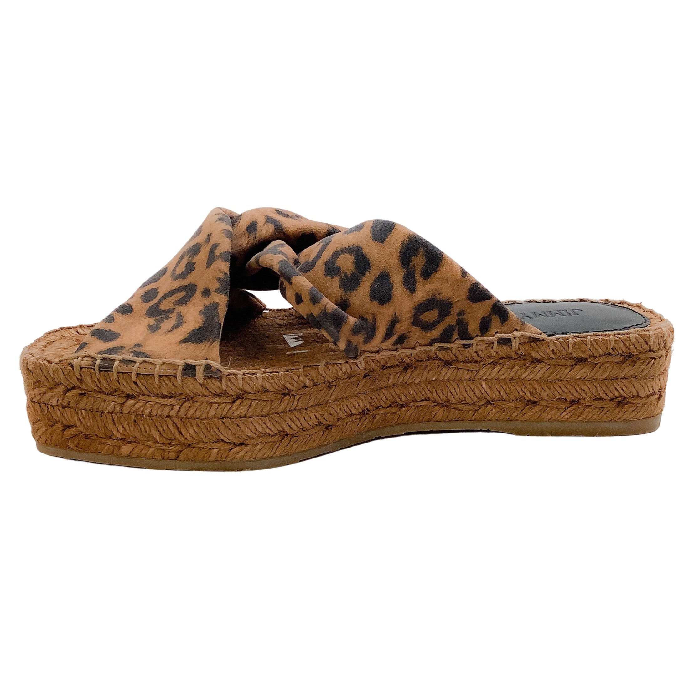 Jimmy Choo Leopard Print Daja 45 Espadrille Sandals
