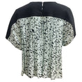 Load image into Gallery viewer, Proenza Schouler Light Blue / Black Short Sleeved Printed Blouse
