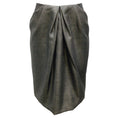 Load image into Gallery viewer, Giorgio Armani Grey Wool Tulip Skirt
