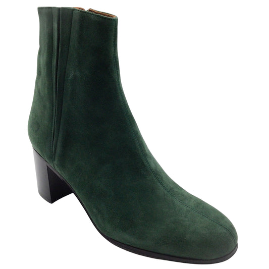 Michel Vivien Green Alden Ankle Boots/Booties