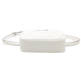 Load image into Gallery viewer, MICHAEL Michael Kors Belted Optic White Faux Leather Cross Body Bag
