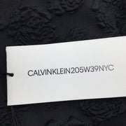 Calvin Klein 205W39NYC Black Floral Jacquard Cocktail Dress