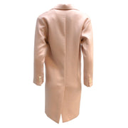 Kiton Light Pink Two-button Cashmere Coat